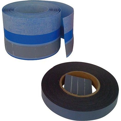 Banyo – Bande auto-agrippante étanche 3,3 m – Largeur 75 mm, épaisseur 2 mm – Fixation double face pour baignoire et mur - LARG 75 X (1/2)