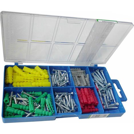 Assortimento viti e tasselli 160 pz.