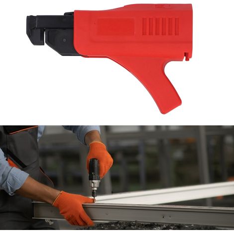 Convertisseur pour tournevis électrique à plaques de plâtre, tête de tournevis à chaîne, convertisseur pour tournevis à chaîne (1/5)