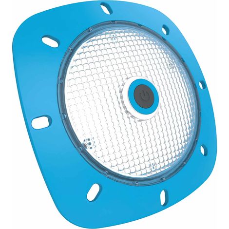 Projecteur LED NOTMAD Rechargeable USB - Bleu Clair Éclairage Blanc - Outdoor - Piscine