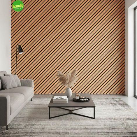 Pannello acustico Atlas 60x60cm Bamboo 4pz