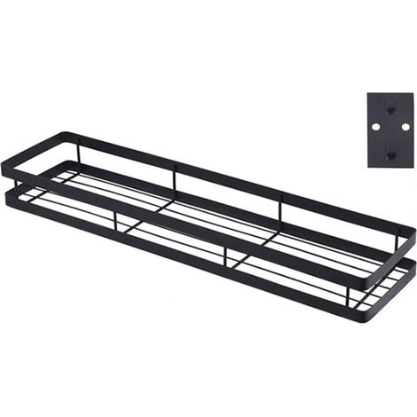 Étagère à épices murale, rangement pour épices - fixation murale sans perçage, étagère à épices multifonctionnelle, 1 pièce, 50 cm. (1/5)