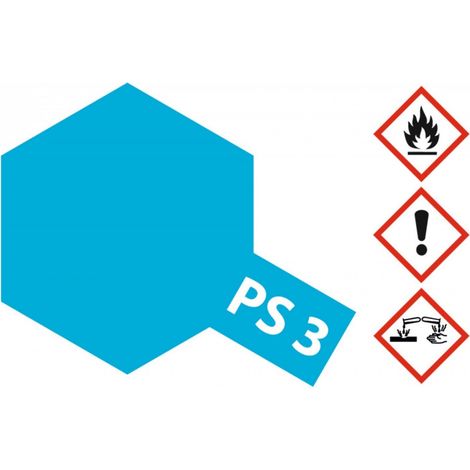 PS-3 Light Blue Polycarbonate 100ml