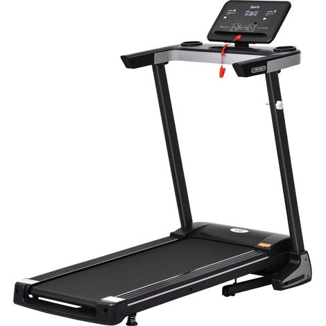 Tapis de Course Electrique Pliable, Tapis Roulant 1-12 km/h 500 W écran LCD 12 programmes Noir, .fr x FFHandball