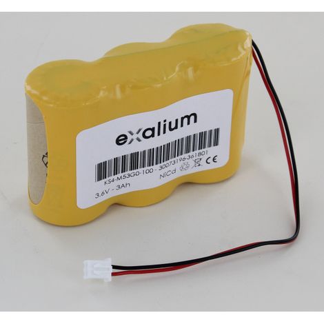 Batterie 3.6V 3Ah pour PLC Yamaha PRCX, QRCX, KS4-M53G0-200
