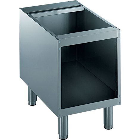 Soubassement ouvert 400 mm inox - Diamond