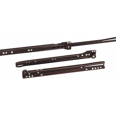 GUIDE CASSETTO MARRONE SET - 350 MM