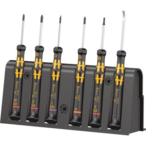 Destornillador micro Wera Kraftform Micro 6 ESD para reparación (1/5)