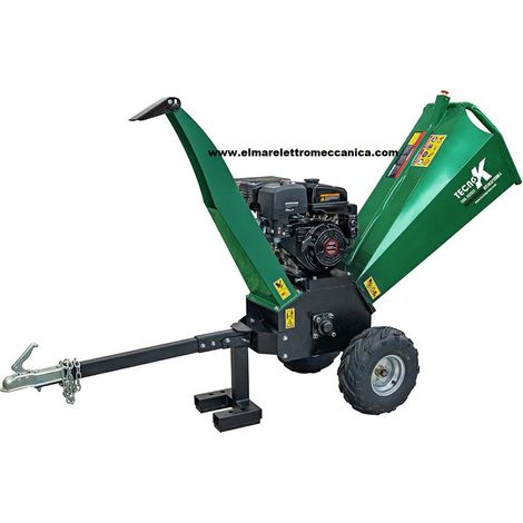 TECNOK BTL14.0/120M-E Biotrituratore LONCIN 14 HP Taglio 120 mm