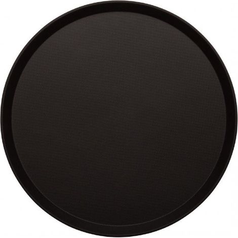 Plateaux ronds Ø 405 mm, en fibre de verre antidérapant noir - CAMBRO (1/2)