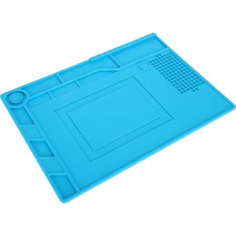 Tapis isolant thermique en silicone haute résistance à la température avec rainures magnétiques (1/5)