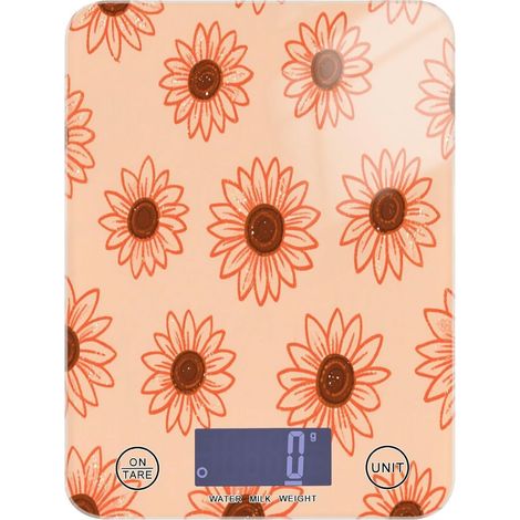 Balance de cuisine étanche pour nourriture 5 kg/5 g- Faux paillettes (1/5)