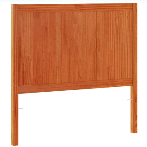 Maison Exclusive - Kopfteil Wachsbraun 100 cm Massivholz Kiefer