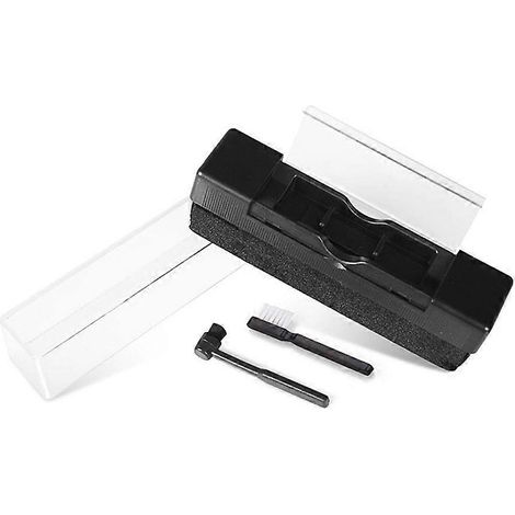 Kit de nettoyage pour disques vinyles, brosse antistatique pour platines, dépoussiéreur efficace (1/5)