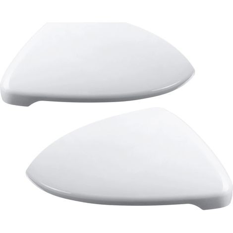 2X pour - Golf 7 MK7 2014 2015 2016 17 2018 Couvercle de Capuchon RéTroviseur LatéRal Blanc 5G0857538E