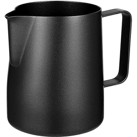 Ensemble de tasses, pichet à mousser antiadhésif, pichet à lait vapeur de 590 ml (20 oz), pichet à mousser le lait, pichet pour latte art (1/5)
