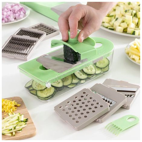 CHOPPIE EXPERT - Mandoline et hachoir 7 en 1 (1/5)