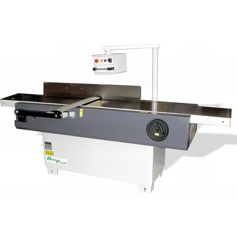 Dégauchisseuse-raboteuse 530 mm – Puissance 5500 W – Longueur de table 2900 mm – Diamètre de l'arbre 125 mm – Vitesse 4700 tr/min – Holzprofi