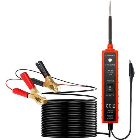 Car probe circuit tester, car electrical system diagnostic cable table (1/4)