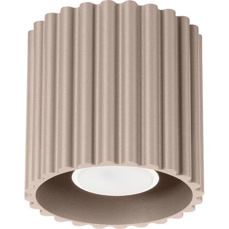 AURA 1 GU10 TAUPE ALU SOLLUX SL.1814 Deckenleuchte (1/5)