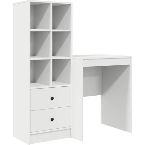 Maison Exclusive - Schreibtisch mit Schubladen mit Regal mit Spei
