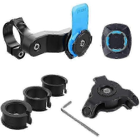 Handyhalterung für Motorräder/Fahrräder mit Vierpunktverriegelung, Vibrationsdämpfung und Selbstverriegelungsmechanismus. (1/4)