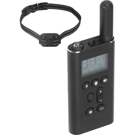 Collier de dressage pour chien étanche IP67, portée de 800 mètres, télécommande sans fil avec localisateur LED, chargement USB, collier anti-aboiements (1/5)