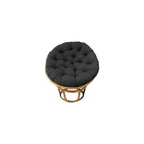 Coussin De Chaise Ronde - 70x70 Cm - Extérieur - Pour Chaise En Rotin Et Chaise À Oeuf - 1 Pièce (1/5)