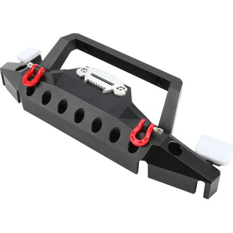 Pare-chocs avant pour voiture RC tout-terrain avec éclairage LED - Pare-chocs avant en métal durable et facile à installer (1/5)