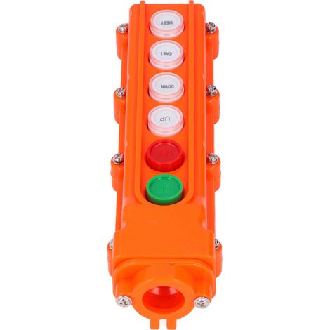 Télécommande Pont Roulant 6 Boutons COB‑62A, Interrupteur 220V/500V pour Commande de Grue (1/5)