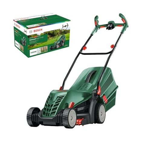 Bosch Corded Electric Lawnmower UniversalRotak 37-565 Rotary Mower 37cm 40L