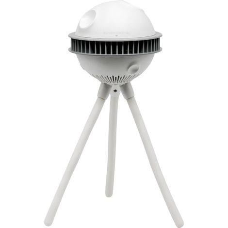 Ventilateur pour poussette pieuvre, ventilateur rafraîchissant sans pales, mini ventilateur portable, refroidissement à 360°, 4 vitesses, rechargeable par USB, sûr pour bébé (1/5)
