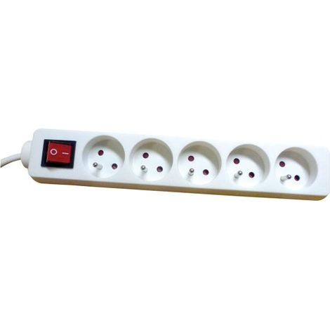 Block 5x2p + Inter 3g1 1,5m Weiß - Electraline