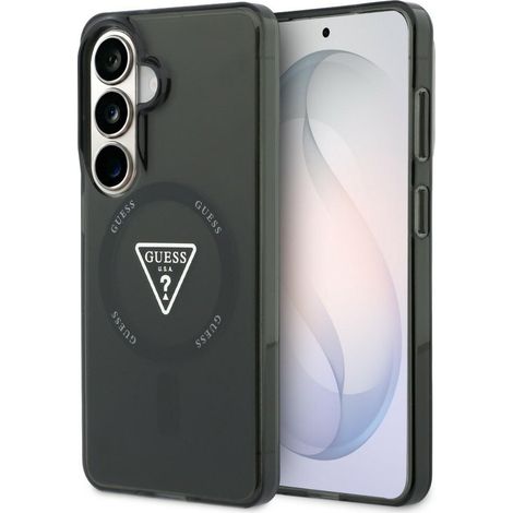 Funda Guess IML Gradient Triangle MagSafe para Samsung Galaxy S26 negra (1/5)