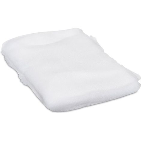 Filet de protection anti-insectes et anti-oiseaux 2 × 5 m pour potager, plantes et cultures, blanc (1/2)