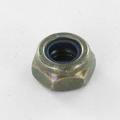 Ecrou frein M6 Acier brut Vert OLIV (1/2)