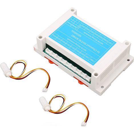 RS485 Temperatur- und Feuchtigkeitssensormodul mit 16 Kanälen, Kollektor- und Steuerplatine für RTU-Elektronikkomponenten, DC 830V (1/5)