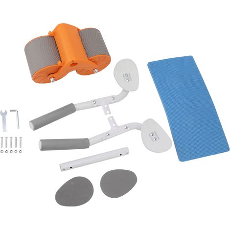 Rouleau Abdominal avec Poignée Ergonomique et Ressort Automatique pour Exercices Abdominaux et Gainage (1/5)