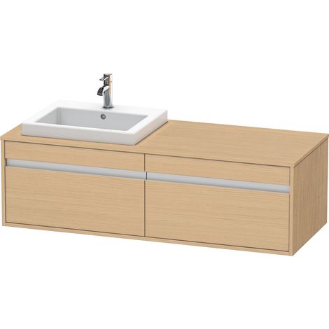 Duravit Ketho Meuble sous-lavabo sur console suspendu,