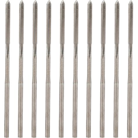 10 Stück 1,8 mm vollgeschliffene HSS-Reibahle für Schneidmaschinen mit geradem Schaft
