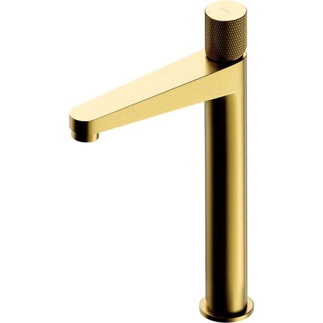 OMNIRES Contour - Grifo de lavabo, oro cepillado CT8012GLB (1/3)