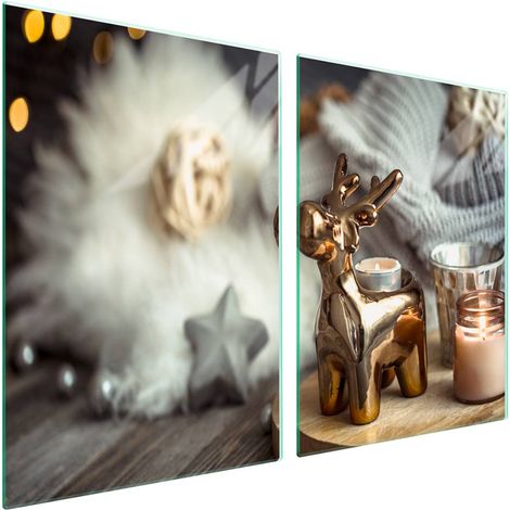 Glasschutzplatte für den Herd 2x45x52 Weihnachten (1/5)