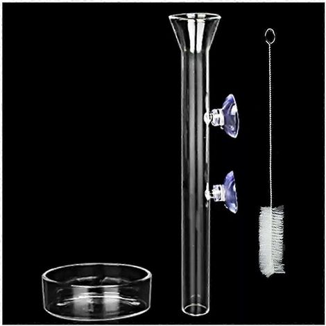 Tube et coupelles d'alimentation pour crevettes, anneau d'alimentation pour aquarium, bassin d'alimentation pour poissons et crevettes (1/5)
