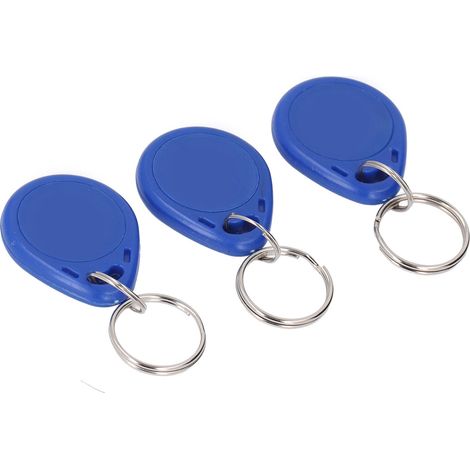 10 porte-clés RFID 13,56 MHz compatibles puce T5577 pour contrôle d'accès, badge sans contact (1/5)
