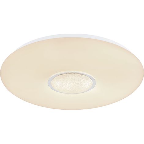 Globo - plafón - Sully - blanco - metal - Ø 49cm - LED -