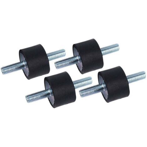 4 pezzi M8 30 20 Ammortizzatori in gomma antivibrazione per compressore d'aria