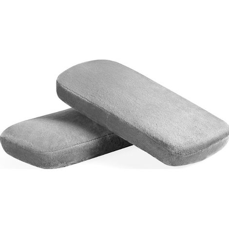 Paire de coussins d'accoudoirs de chaise Grey (1/4)
