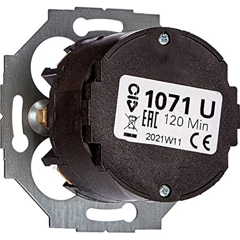Busch-Jaeger 1071U programmabile in nero (1/2)