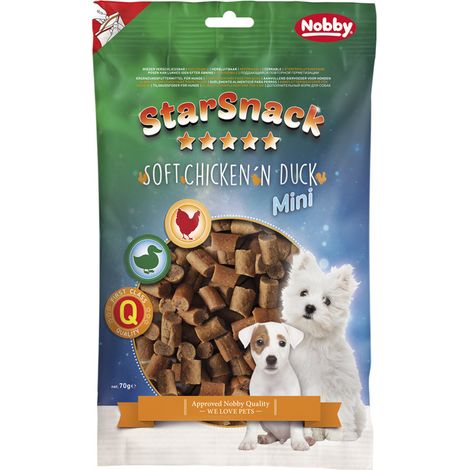 Nobby StarSnack MINI Chicken`n Duck 70 g Hundeleckerlis