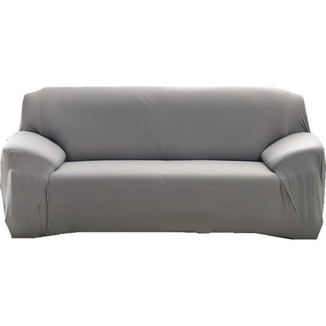 Stretch-Sofabezug für 3-Sitzer, rutschfester Sofabezug mit Armlehnen (3-Sitzer, 190 bis 230 cm) (1/5)